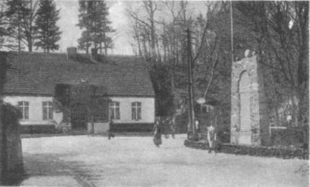 Lagow. Postkarte Lagow. Postkarte